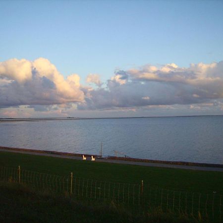 Haus-Halligblick-Ferienwohnung-Hamburger-Hallig Dagebüll Buitenkant foto