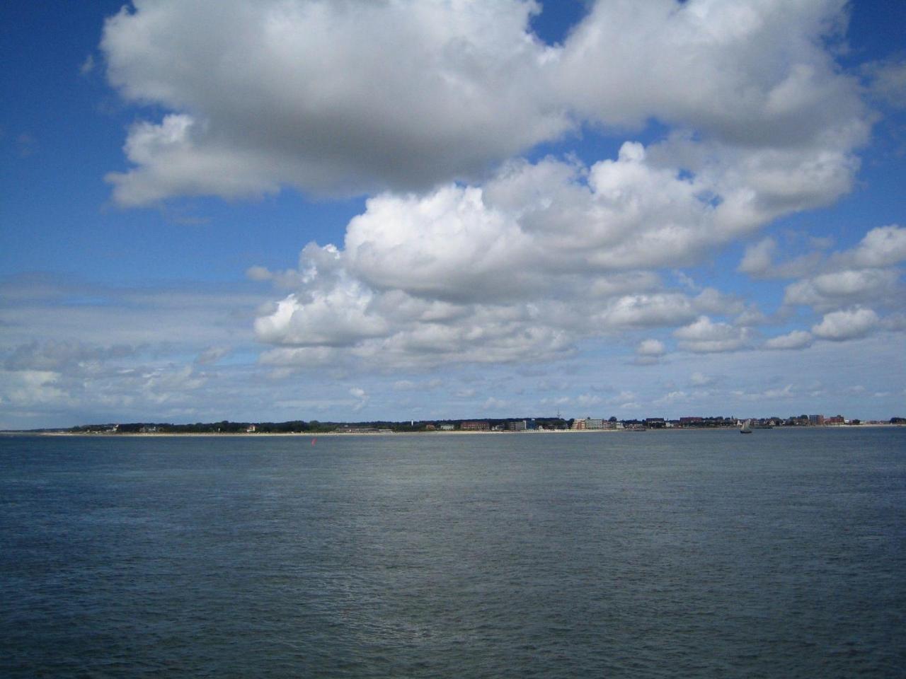 Haus-Halligblick-Ferienwohnung-Hamburger-Hallig Dagebüll Buitenkant foto